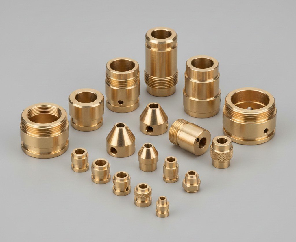 Various Precision Turned Metal Components